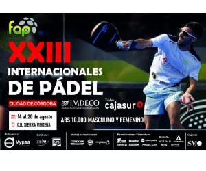 Los internacionales de padel ciudad de Córdoba. Trofeo Cajasur