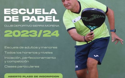 Escuela de pádel 2023/24 – Club Sierra Morena